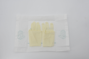 Sterile Nitrile Latex Surgical Glove in Hospitals