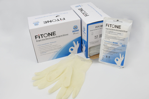 In Hospitals Hypoallergenic Sterile Latex Surgical Glove